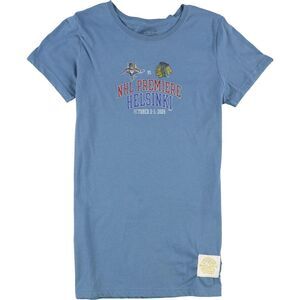 Retro Sport Womens Premiere Helsinki Graphic T-Shirt, Blue, L, DM